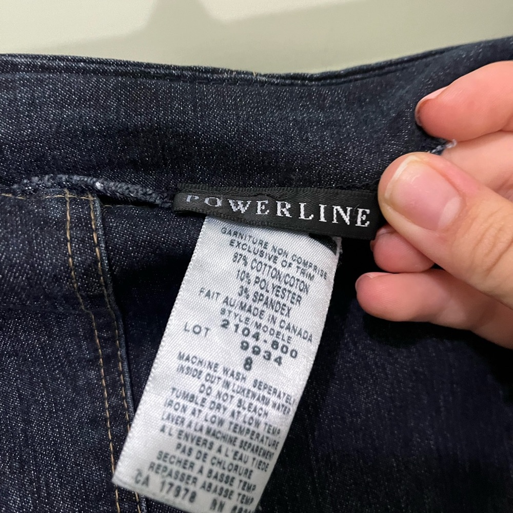 Dark Denim Maxi Skirt